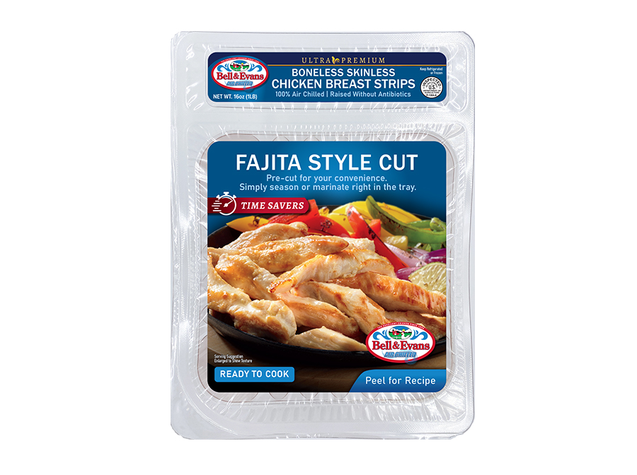 Ultra Premium Fajita Style Cut Chicken Breast