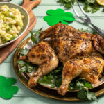 Fennel Herb Roasted Chicken with Colcannon