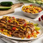 Fiesta Lime Chicken with Fresh Corn Salsa