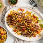 Fiesta Lime Chicken with Fresh Corn Salsa