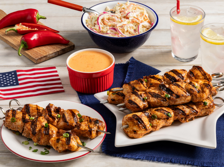 Grilled Firecracker Kabobs
