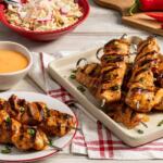 Grilled Firecracker Chicken Kabobs