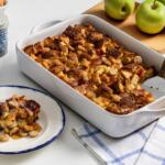 Savory Apple Chicken Sausage French Toast Casserole