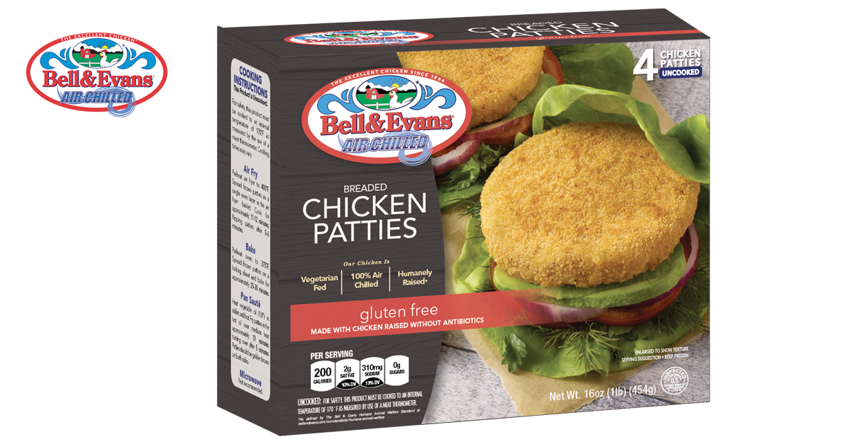 Gluten Free Breaded Chicken Patties Bell Evans Gluten Free Breaded Chicken Patties Bell Evans