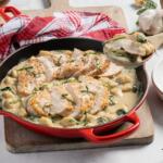 Creamy Garlic Chicken and Gnocchi
