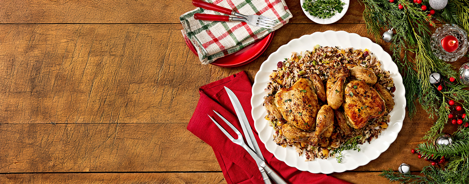 Garlic and Rosemary Butter Roasted Cornish Hen