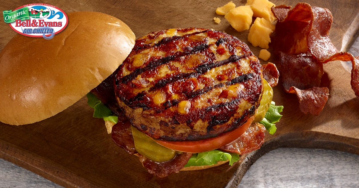 Bell & Evans Announces NEW PRODUCT LINE of Gourmet Chicken Burgers