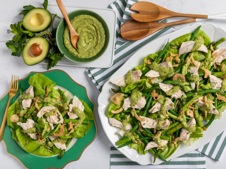 Green Goddess Chicken Salad