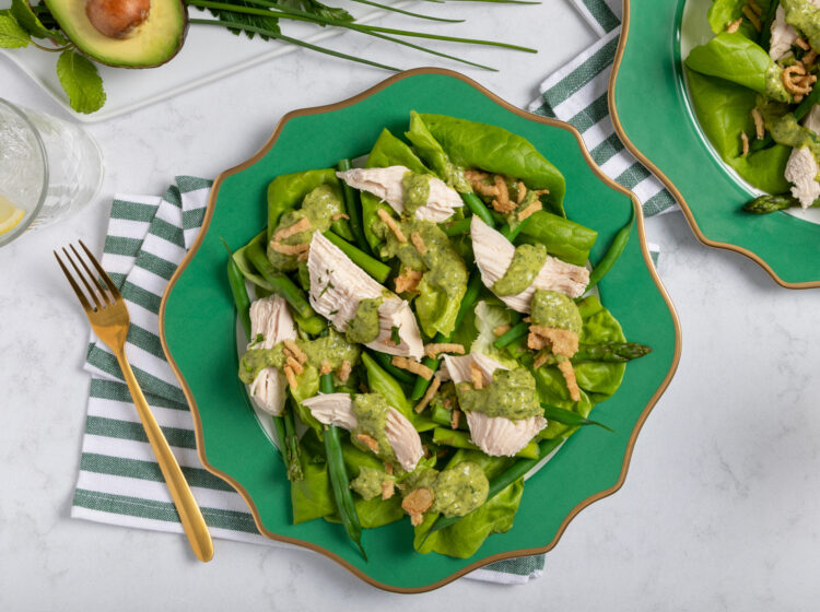 Green Goddess Chicken Salad