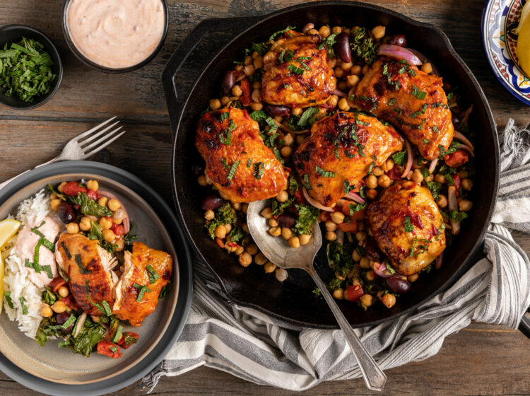 Baked Harissa and Lemon Chicken