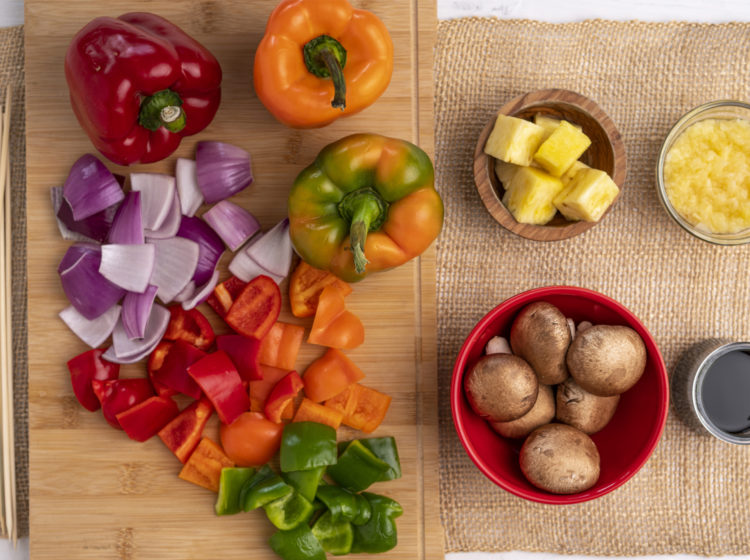 Hawaiian Chicken Kebabs