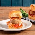 Hawaiian Chicken Meatball Party Sliders