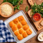 Hawaiian Chicken Meatball Party Sliders