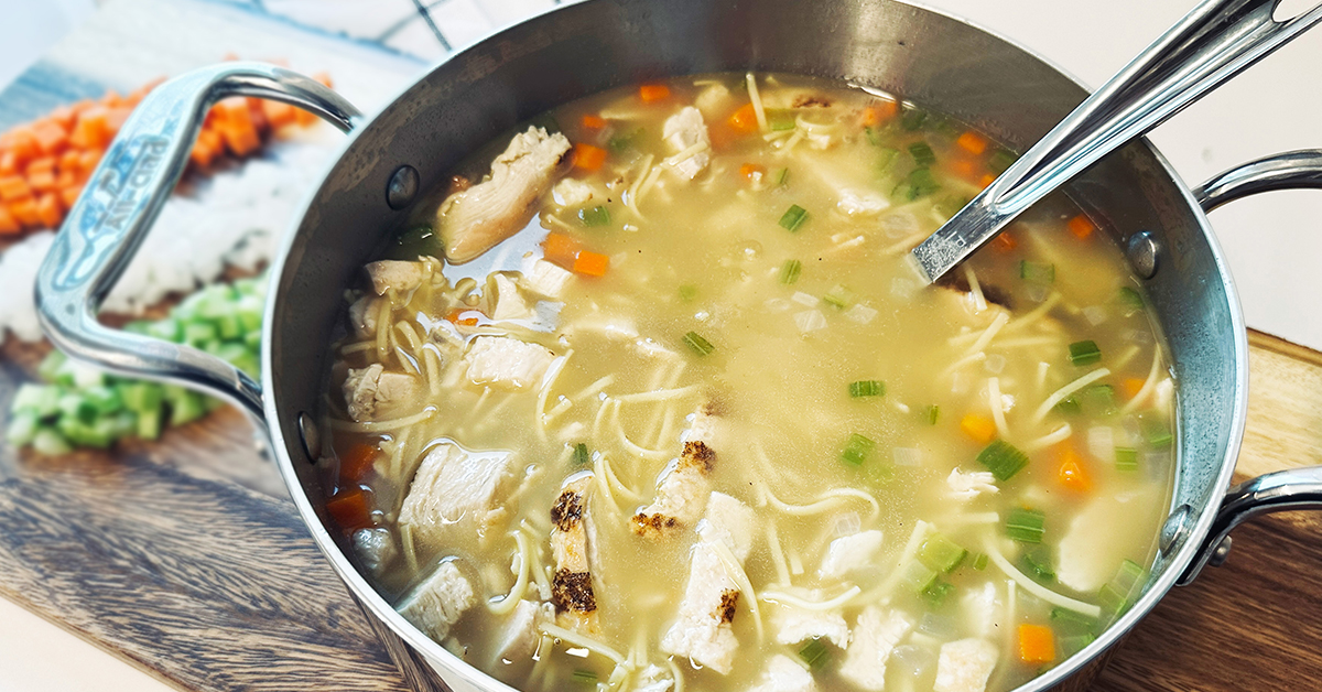 Quick & Easy Chicken Noodle Soup - Bell & Evans