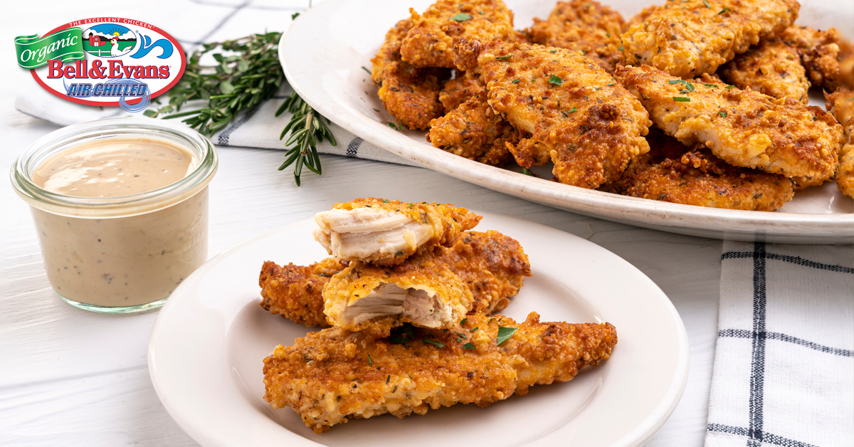 Low Carb Parmesan Chicken Tenders Air Fryer