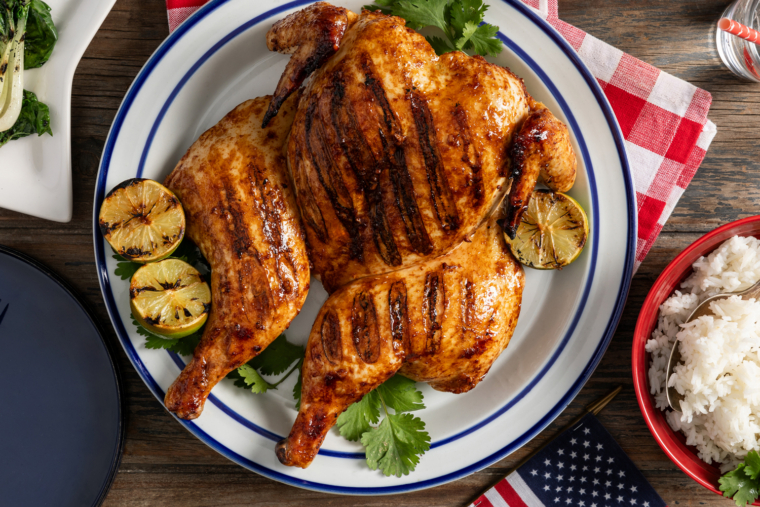 Grilled Honey Sriracha Chicken
