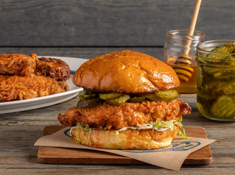 Hot Chicken Sandwich