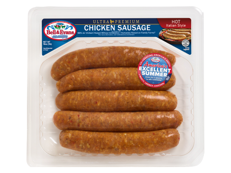 Hot Italian Chicken Sausage