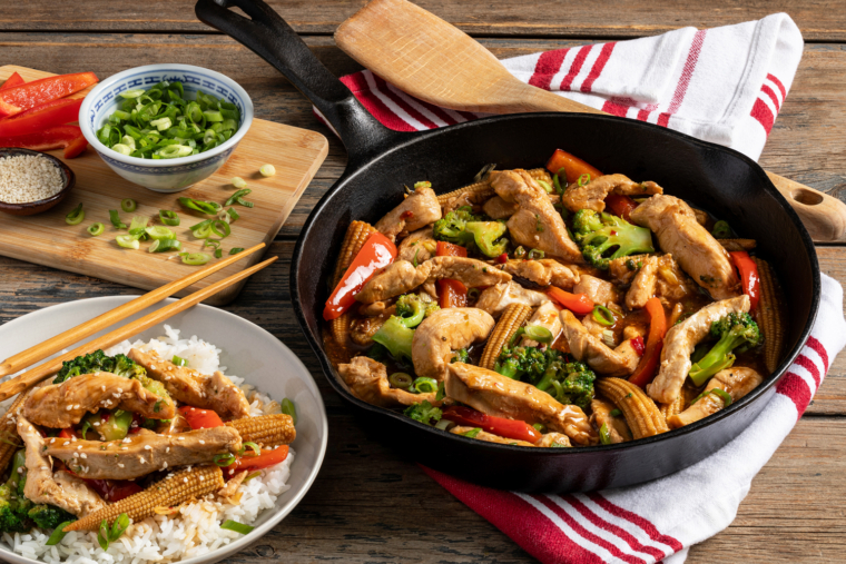 Hunan Chicken Stir Fry