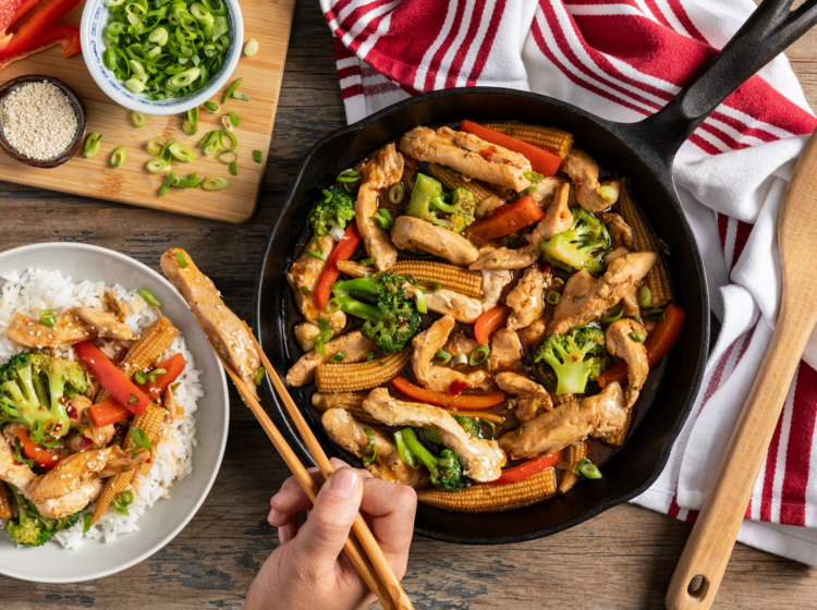 Hunan Chicken Stir Fry