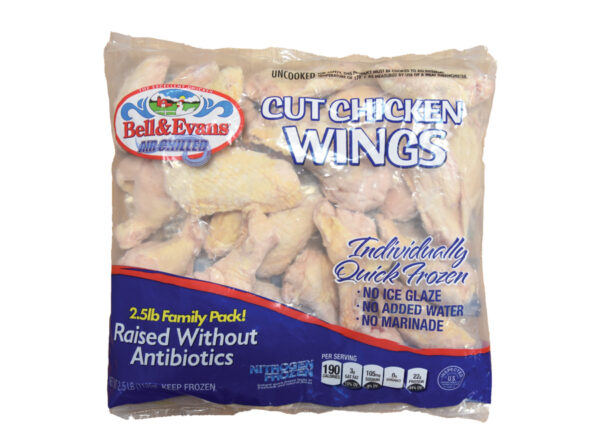 IQF 2.5 lb. Frozen Wings