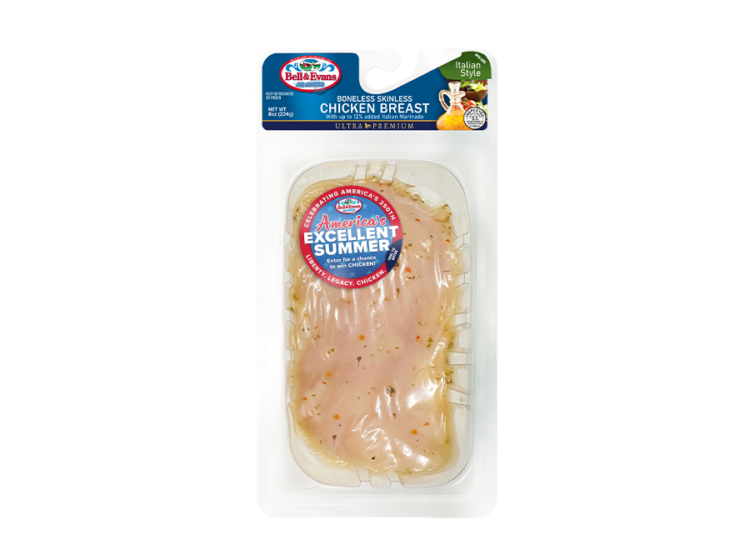 Single Serve Italian Marinated Chicken Breast