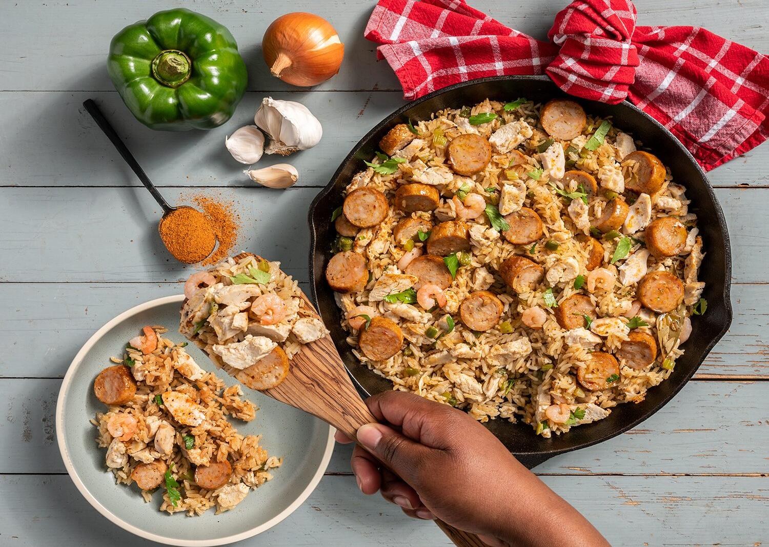 Cajun Chicken Jambalaya