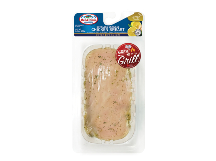Single Serve Boneless, Skinless Lemon Garlic Chicken Breast