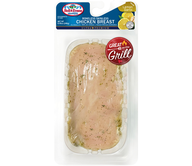 Single Serve Boneless, Skinless Lemon Garlic Chicken Breast