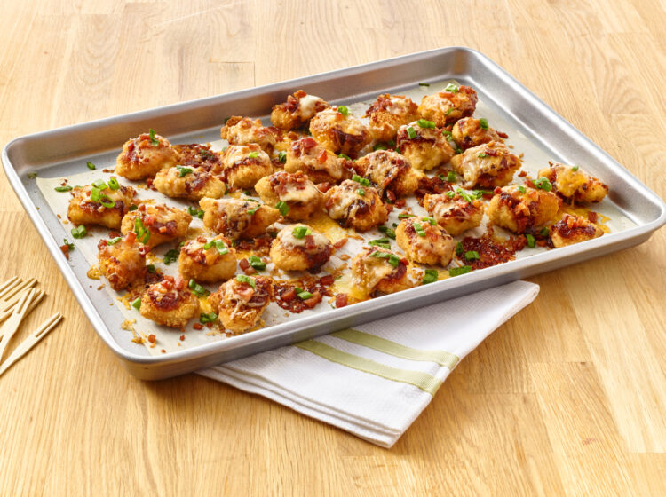 Loaded Chicken Nuggets Appetizer