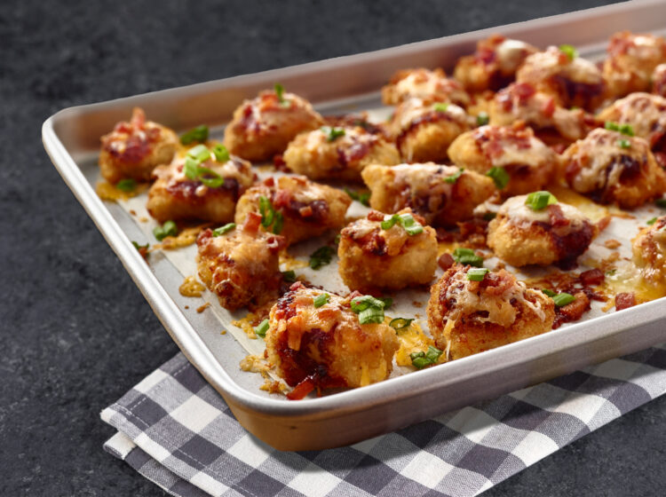 Loaded Chicken Nuggets Appetizer