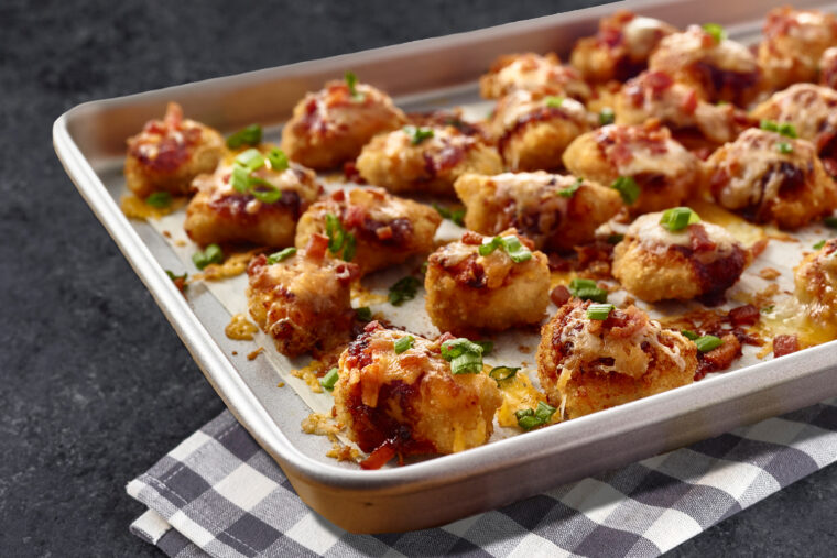 Loaded Chicken Nuggets Appetizer