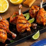 Grilled Chicken Drumstick Lollipops