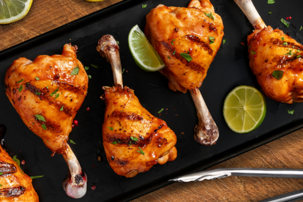 Grilled Chicken Drumstick Lollipops