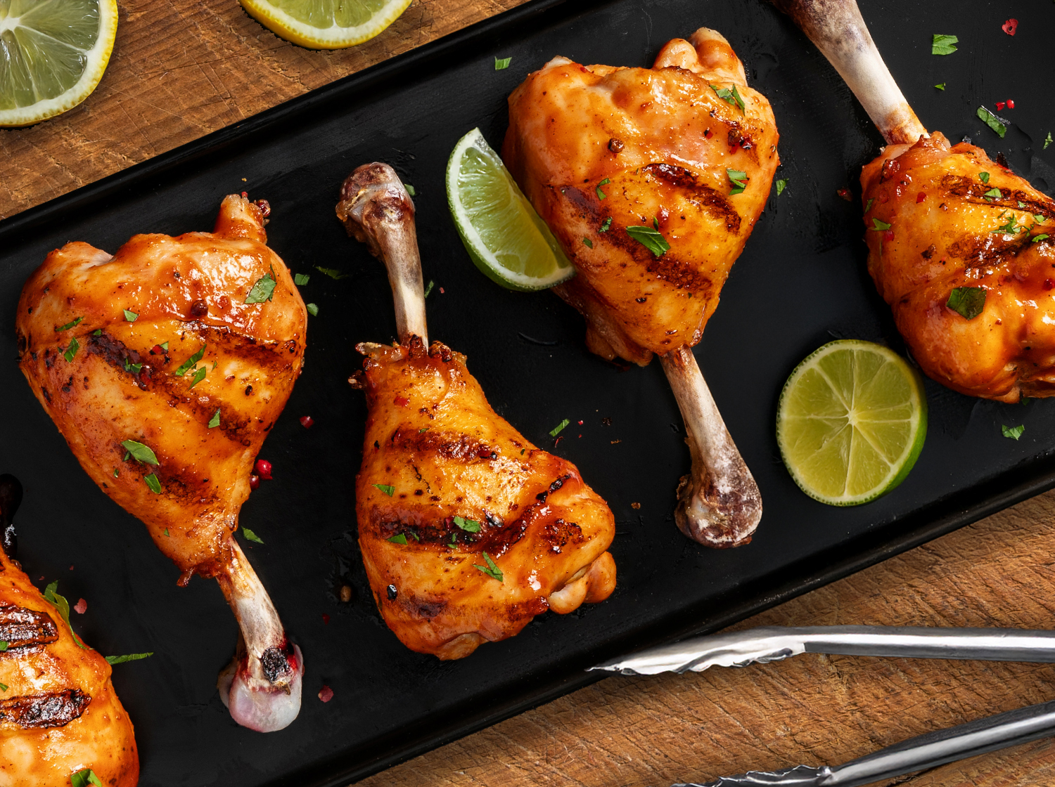 Grilled Chicken Drumstick Lollipops