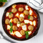 Chicken Meatball Marinara Skillet