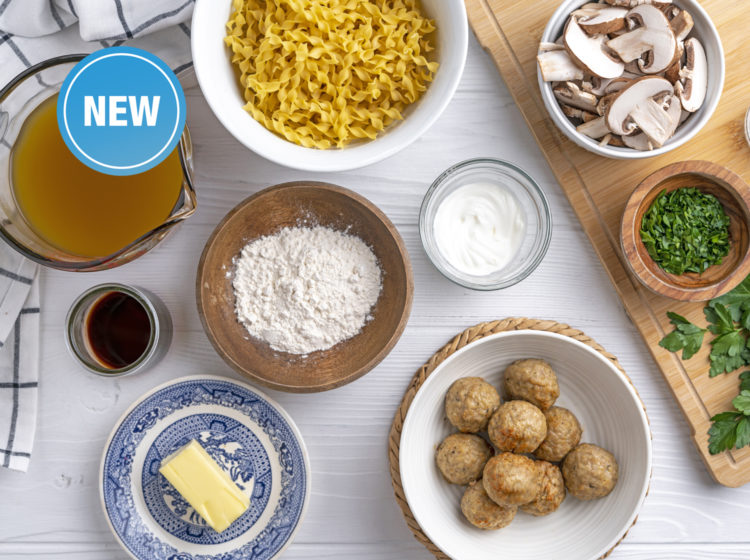 Chicken Meatball Stroganoff Recipe