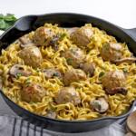 Chicken Meatball Stroganoff Recipe