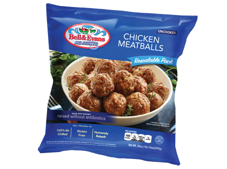 Resealable Traditional Chicken Meatballs, 30 oz.