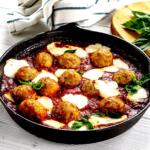 Chicken Meatballs made with Italian Seasoned Ground Chicken