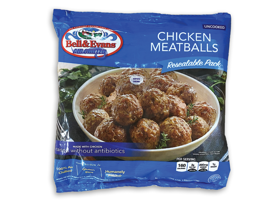 Traditional Chicken Meatballs Bell & Evans