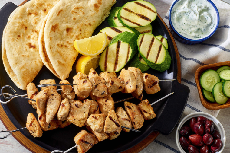 Mediterranean Chicken Kabobs