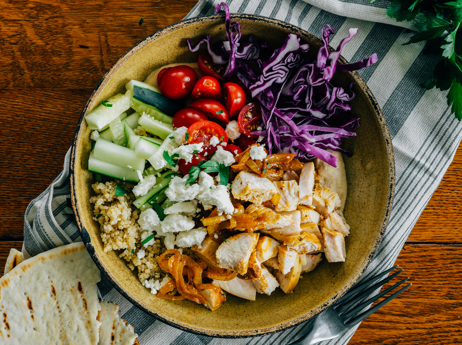 Middle Eastern Shawarma Bowl