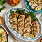 Moroccan-style Chicken Roll-ups