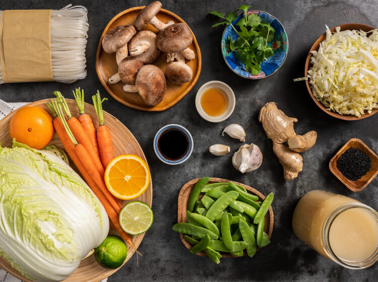 Sesame Chicken Noodle Bowl