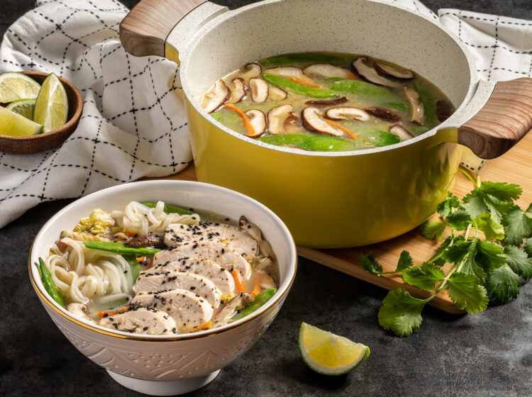 Sesame Chicken Noodle Bowl