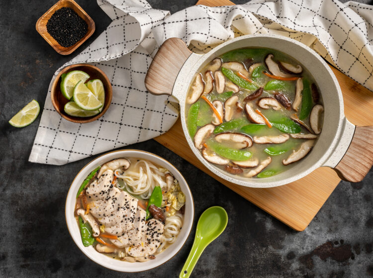 Sesame Chicken Noodle Bowl