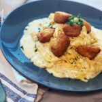 Chicken Nugget Alfredo