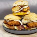 Chicken Nugget Breakfast Biscuit