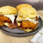 Chicken Nugget Breakfast Biscuit